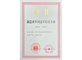 造作业单项冠军造就企业：bg大游集团海缆